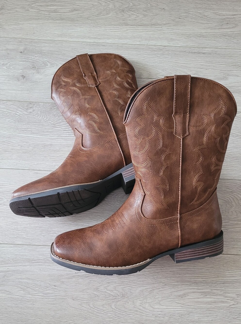 🆕️ IUV Western Cowboy Boots - Classic Stitch Detail